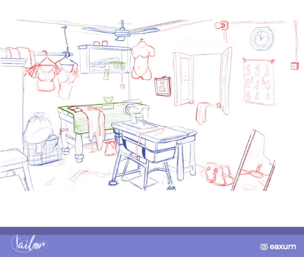 Shop sketch