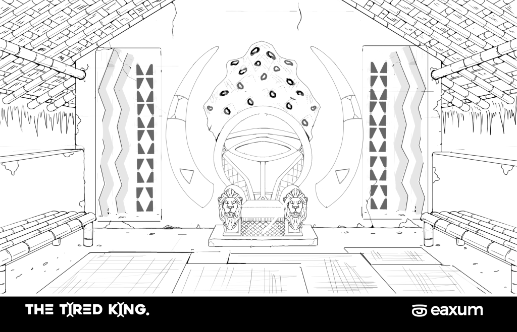 ttired king layout